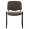 Стул для персонала и посетителей BRABIX "Iso CF-005", черный каркас, ткань серая, 531972 531972