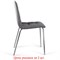 Стулья КОМПЛЕКТ 2 шт. BRABIX "Twins CF-011", хром каркас, ткань, серый, 532767 532767