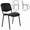 Стул STAFF "Iso Lite CF-008", кожзам черный (Z-11), 532564 532564