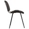 Стул для персонала и посетителей "ИЗО", черный каркас, кожзаменитель черный, Z-11 530075