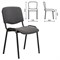 Стул STAFF "Iso Lite CF-008", ткань серая (С-71), 532563 532563