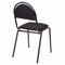 Стул для посетителей РС00М, черный каркас, ткань черная 531891