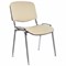 Стул для персонала и посетителей "ИЗО", хромированный каркас, кожзаменитель бежевый Z-21 531139