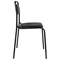 Стул для посетителей "Аскона", черный каркас, кожзаменитель черный, СМ 7/7-02 К-01 530259