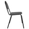 Стул для посетителей "Серна", черный каркас, ткань серая, СМ 7/22 Т-08 530585