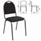 Стул для посетителей РС00Л, черный каркас, ткань черная 531893