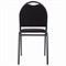 Стул для посетителей РС00Л, черный каркас, ткань черная 531893