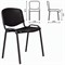 Стул STAFF "Iso Plast CF-009", черный каркас, пластик черный, 532569 532569