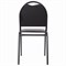Стул для посетителей РС00Л, черный каркас, кожзам черный 531892