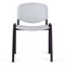 Стул STAFF "Iso Plast CF-009", черный каркас, пластик серый, 532570 532570