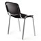 Стул STAFF "Iso Plast CF-009", хром каркас, пластик черный, 532571 532571