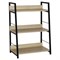 Стеллаж на металлокаркасе BRABIX "LOFT SH-002", 600х350х845 мм, цвет дуб натуральный, 641233 641233