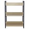 Стеллаж на металлокаркасе BRABIX "LOFT SH-002", 600х350х845 мм, цвет дуб натуральный, 641233 641233