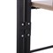 Стеллаж BRABIX "Smart SH-007", 605х295х1193 мм, ЛОФТ, трапеция, складной, металл/ЛДСП дуб, каркас черный, 641872 641872