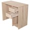 Стол письменный/компьютерный BRABIX "Scandi CD-017", 900х450х750 мм, 2 ящика, дуб сонома, 641895, ЦБ013706-2 641895