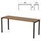 Стол на металлокаркасе "Арго", 1800х600х760 мм, орех (КОМПЛЕКТ) 981371