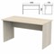Стол письменный "Арго", 1400х730х760 мм, ясень шимо 641261