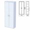 Шкаф закрытый "Арго", 770х370х2000 мм, серый (КОМПЛЕКТ) 981597