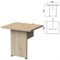 Модуль стола приставного "Приоритет" 800х800х750 мм, кронберг (КОМПЛЕКТ) 982148