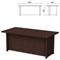 Стол письменный "Приоритет" 1800х900х750 мм, венге (КОМПЛЕКТ) 982168