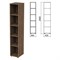 Шкаф (стеллаж) "Приоритет", 360х420х2000 мм, 4 полки, лагос, К-932, К-932 лагос 640417