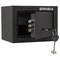 Сейф мебельный BRABIX "SF-140KL", 140х195х140 мм, ключевой замок, черный, 291140, S103BR210114 291140