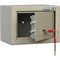 Сейф мебельный BRABIX "D-14m", 145х200х150 мм, 3 кг, ключевой замок, крепление к стене, 291160 291160
