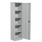 Шкаф металлический офисный BRABIX "MK 18/47/37-01", 1830х472х370 мм, 25 кг, 4 полки, разборный, 291138, S204BR181102 291138