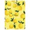 Блокнот с резинкой без линовки 96 л., А5 (145х203 мм), твердая обложка, BRAUBERG, "Lemons", 113727 113727
