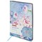 Блокнот А5 (143x210 мм), BRAUBERG VISTA "Pink flowers", под кожу, гибкий, срез фольга, 80 л., 112075 112075