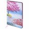 Блокнот А5 (143x210 мм), BRAUBERG VISTA "Spring weather", под кожу, гибкий, 80 л., 112073 112073