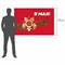 Флаг "9 МАЯ" 90х135 см, полиэстер, STAFF, 550239 550239