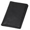 Обложка для паспорта и документов 7 в 1 натуральная кожа, без тиснения, черная, BRAUBERG, 238196 238196
