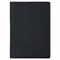 Обложка для паспорта с дополнительными карманами, экокожа, без тиснения, черная, STAFF, 238202 238202