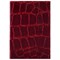 Обложка для паспорта натуральная кожа Croc, "PASSPORT", красная, BRAUBERG, 237180 237180