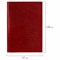 Обложка для паспорта натуральная кожа ящерица, без тиснения, красная, BRAUBERG, 238190 238190