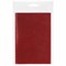 Обложка для паспорта натуральная кожа ящерица, без тиснения, красная, BRAUBERG, 238190 238190