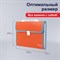 Папка-портфель пластиковая BRAUBERG "JOY", А4 (330х245х35 мм), 13 отделений, с окантовкой, оранжевая, 227975 227975