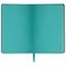 Ежедневник недатированный А5 (138х213 мм) BRAUBERG "Stylish", кожзам, гибкий, 160 л., бирюзовый, 111862 111862