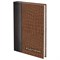 Ежедневник датированный на 4 года А5 135х207 мм BRAUBERG ламинированный 192 л., "Кожа коричневая", 121590 121590