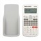 Калькулятор инженерный BRAUBERG SC-880-N, 417 функций, 10+2 разрядов, батарея, БЕЛЫЙ, 250526 250526
