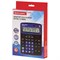 Калькулятор настольный BRAUBERG EXTRA-12-BKBU (206x155 мм), 12 разрядов, двойное питание, ЧЕРНО-СИНИЙ, 250472 250472