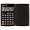 Калькулятор карманный BRAUBERG PK-865-BK (120x75 мм), 8 разрядов, двойное питание, ЧЕРНЫЙ, 250524 250524