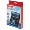 Калькулятор настольный BRAUBERG EXTRA COLOR-12-BKBU (206x155 мм), 12 разрядов, двойное питание, ЧЕРНО-ГОЛУБОЙ, 250476 250476