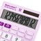 Калькулятор настольный BRAUBERG ULTRA PASTEL-12-PR (192x143 мм), 12 разрядов, двойное питание, СИРЕНЕВЫЙ, 250505 250505