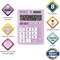 Калькулятор настольный BRAUBERG ULTRA PASTEL-08-PR, КОМПАКТНЫЙ (154x115 мм), 8 разрядов, двойное питание, СИРЕНЕВЫЙ, 250516 250516