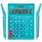 Калькулятор настольный CASIO GR-12С-LB (210х155 мм), 12 разрядов, двойное питание, ГОЛУБОЙ, GR-12C-LB-W-EP 250441