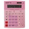 Калькулятор настольный STAFF STF-888-12-PK (200х150 мм) 12 разрядов, двойное питание, РОЗОВЫЙ, 250452 250452