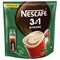 Кофе растворимый порционный NESCAFE "3 в 1 Крепкий", КОМПЛЕКТ 20 пакетиков по 14,5 г, 12460873 621751