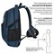 Рюкзак BRAUBERG DELTA универсальный, 2 отделения, с отделением для ноутбука, "Mercury", синий, 49х34х15 см, 226348 226348